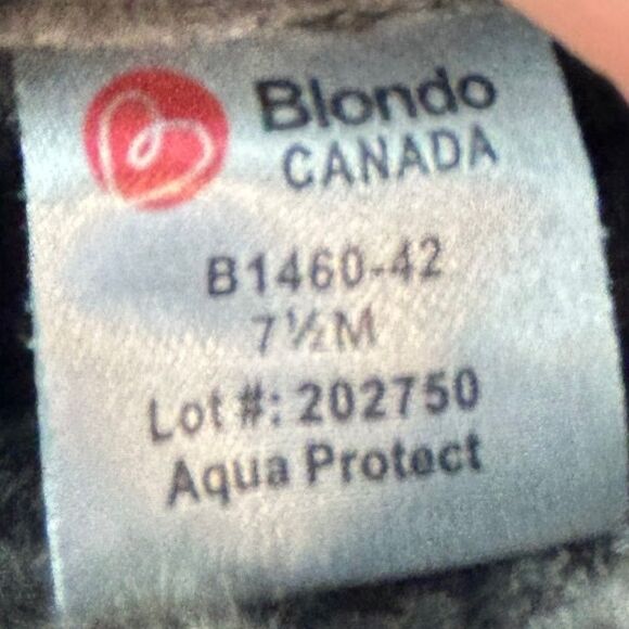 Blondo Rugged Snow Boots Shearling Lined Convertible Aqua Protect Brown Lthr 7.5 - Picture 9 of 12